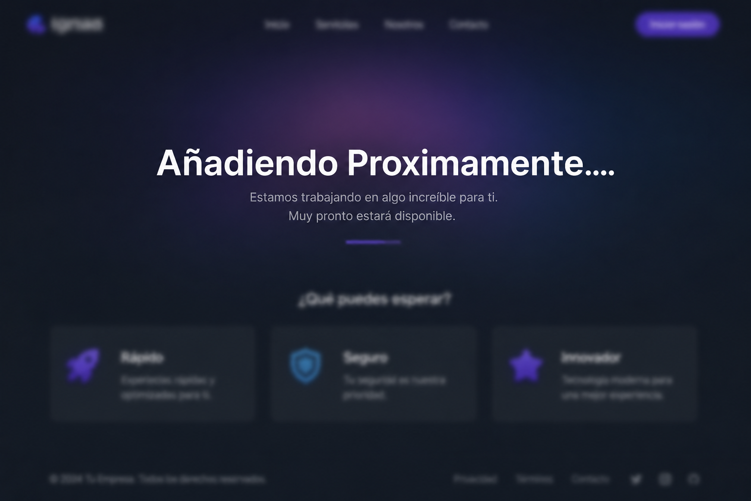Proximamente